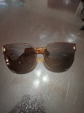 Brown Gradient Women's Sunglasses - Classic Cat-Eye Style